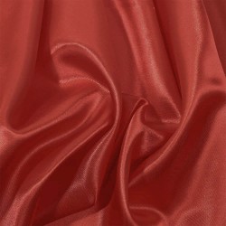 Ткань Атлас-сатин, цвет Красный (на отрез)  в Рыбинске