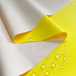 Водонепроницаемая Дышащая Мембранная ткань PU 10'000, цвет Жёлтый (на отрез)  в Рыбинске